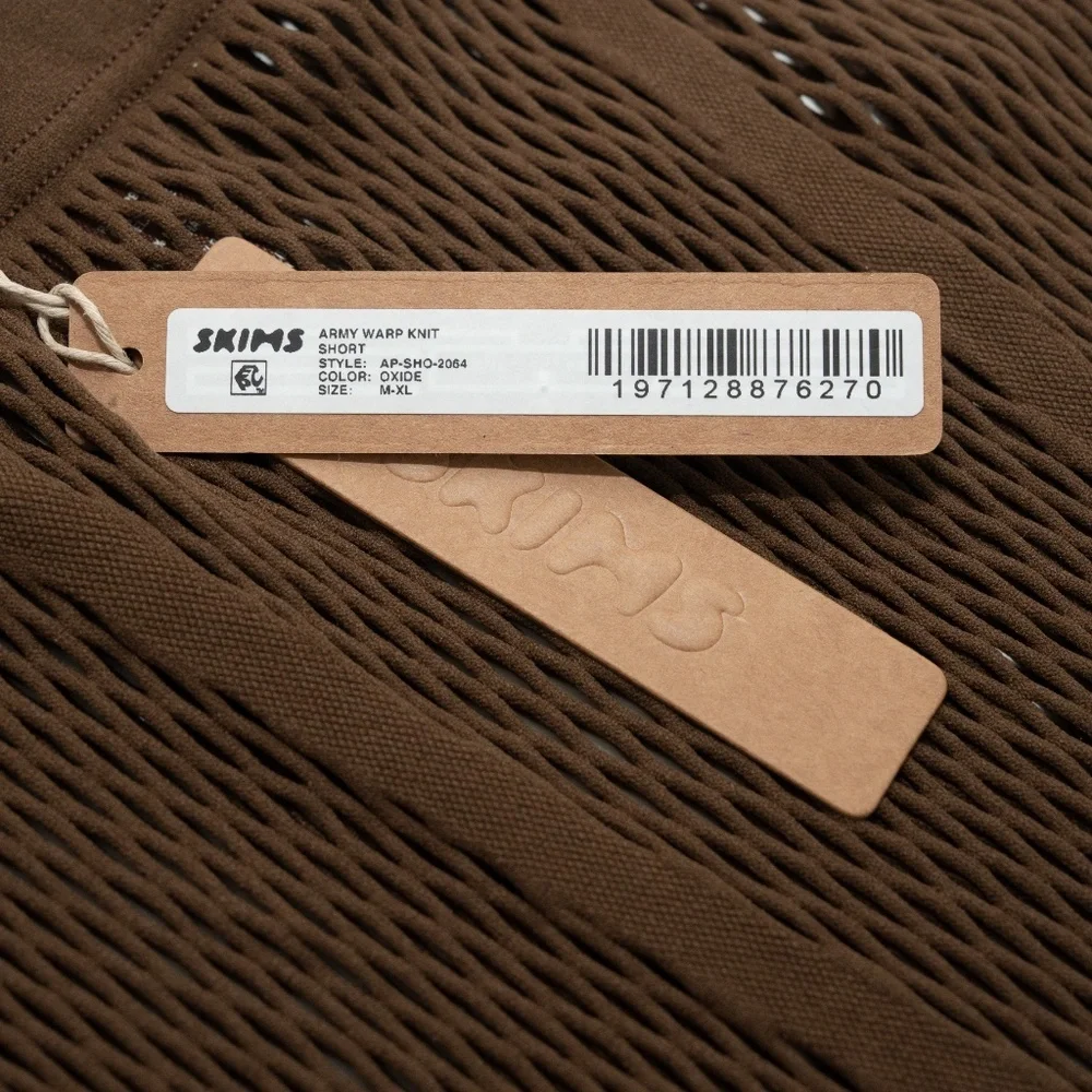 SKIMS | Army Warp‎ Knit Short Bikini Cover-Up